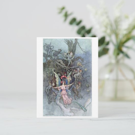 Classic Illustration Briefkaart (Staand voorkant)