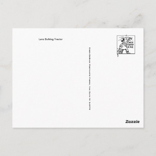 Classic Illustration Briefkaart (Achterkant)