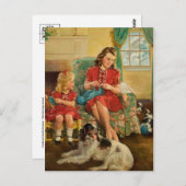 Classic Illustration Briefkaart (Voorkant / Achterkant)