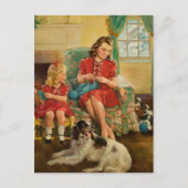 Classic Illustration Briefkaart (Voorkant)