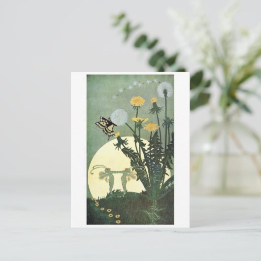 Classic Illustration Briefkaart (Staand voorkant)