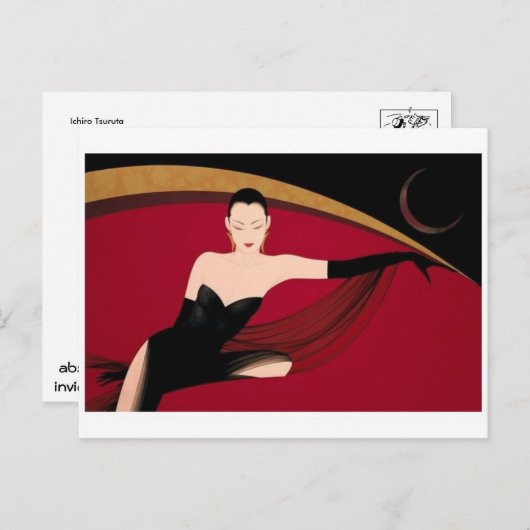 Classic Illustration Briefkaart (Voorkant / Achterkant)