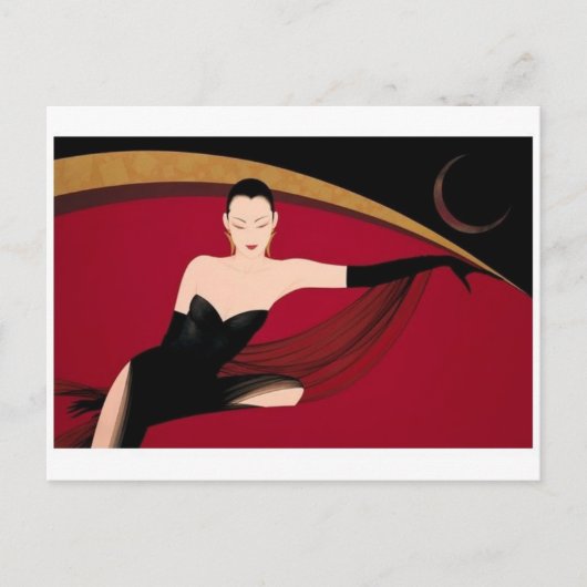 Classic Illustration Briefkaart (Voorkant)