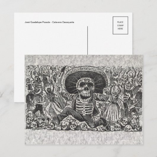 Classic Illustration Briefkaart (Voorkant / Achterkant)