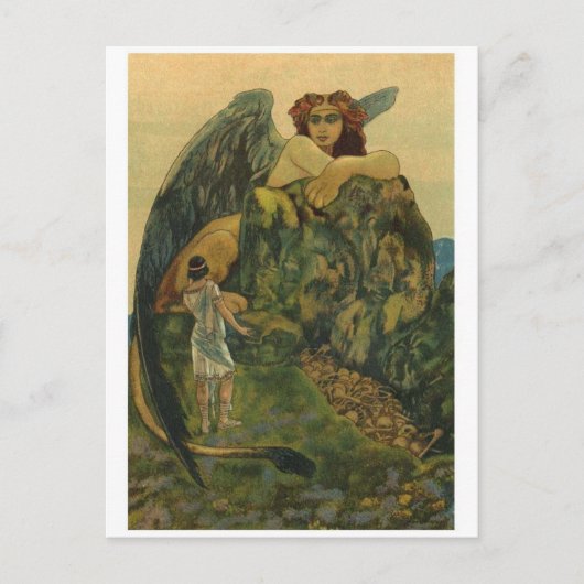 Classic Illustration Briefkaart (Voorkant)