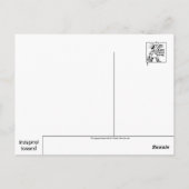 Classic Illustration Briefkaart (Achterkant)