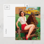 Classic Illustration Briefkaart (Voorkant / Achterkant)