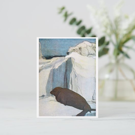 Classic Illustration Briefkaart (Staand voorkant)