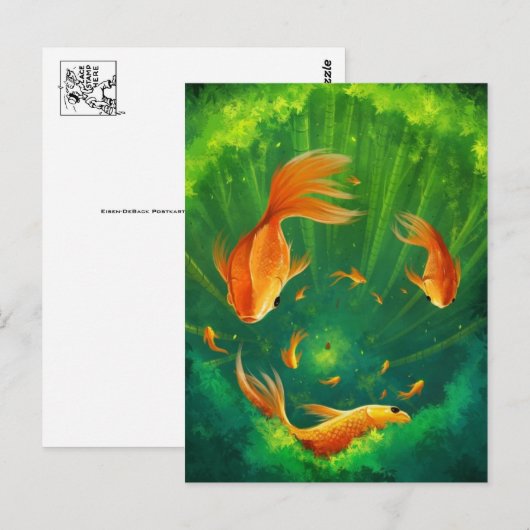 Classic Illustration Briefkaart (Voorkant / Achterkant)