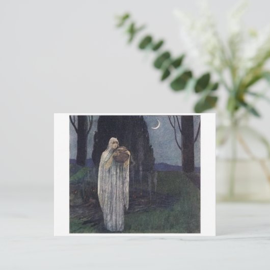 Classic Illustration Briefkaart (Staand voorkant)