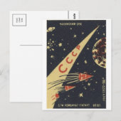 Classic Illustration Briefkaart (Voorkant / Achterkant)