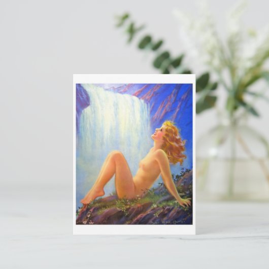 Classic Illustration Briefkaart (Staand voorkant)