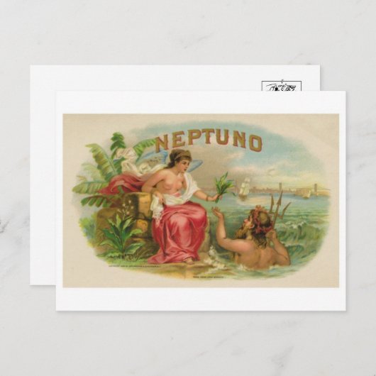 Classic Illustration Briefkaart (Voorkant / Achterkant)