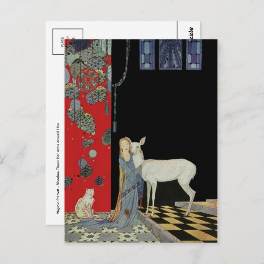 Classic Illustration Briefkaart (Voorkant / Achterkant)