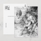 Classic Illustration Briefkaart (Voorkant / Achterkant)