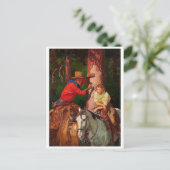 Classic Illustration Briefkaart (Staand voorkant)