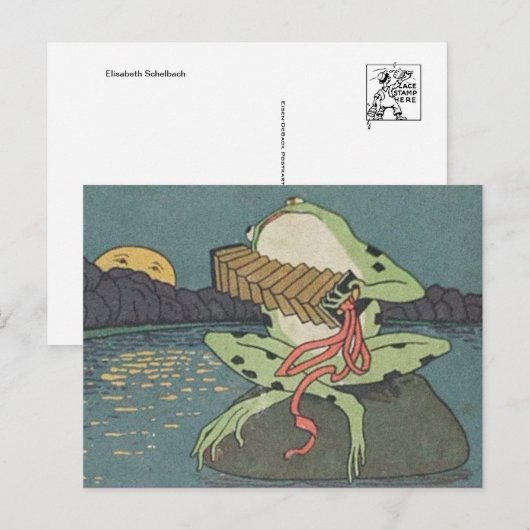 Classic Illustration Briefkaart (Voorkant / Achterkant)