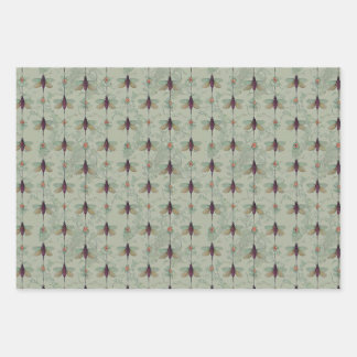 Classic Insects Pattern Inpakpapier Vel