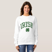 Classic Irish Pride Shamrock - St. Patrick's Day Trui (Voorkant volledig)