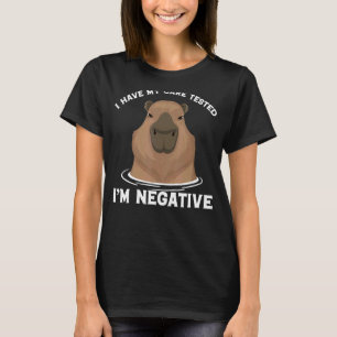 Classic Ironic Rodent Capybara Witty Animal Lifet T-shirt