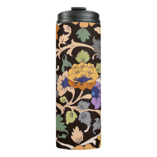 Classic Islamitisch: Bloemen naadloos Ornament Thermosbeker