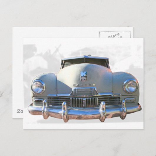 Classic Kaiser Auto Briefkaart (Voorkant / Achterkant)