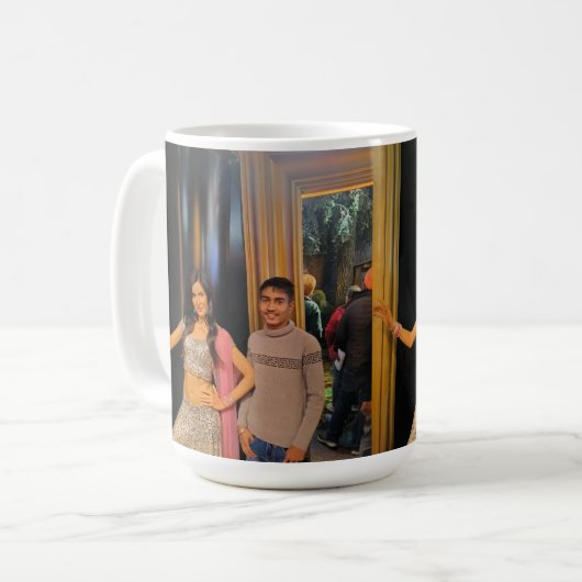 Classic Keramische Koffie Mok" " Foto Mu Koffiemok (Voorkant links)