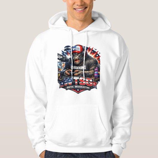 Classic Kong WTSG Digital Broadcasting Hoodie (Voorkant)