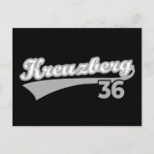 Classic Kreuzberg 36 Berlin City Logo Oldschool Briefkaart (Voorkant)