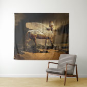 Classic Lamassu Wandkleed (In Situ (horizontaal))