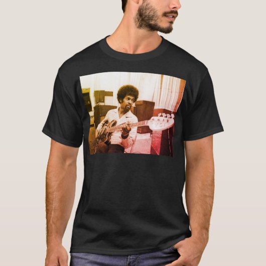 Classic Larry Graham of Sly and the Family Stone T-shirt (Voorkant)