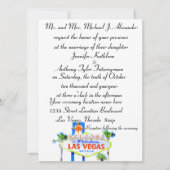 Classic Las Vegas Wedding Kaart (Voorkant)