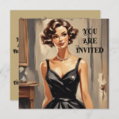 Classic LBD Kaart: Perfect voor alle feesten Kaart (Voorkant / Achterkant)