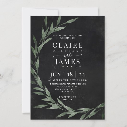 Classic Leaves dromerig drama, Kaart (Voorkant)