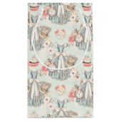 Classic Lichtblauw  Alice in Wonderland Klein Cadeauzakje (Achterkant)