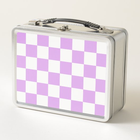 Classic light lavender checkerboard (Voorkant)