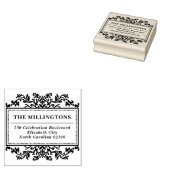 Classic  Lijst familienaam retouradres Rubberstempel (Gestempeld)