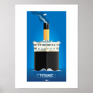 CLASSIC LINER SERIES - RMS Titanic Poster