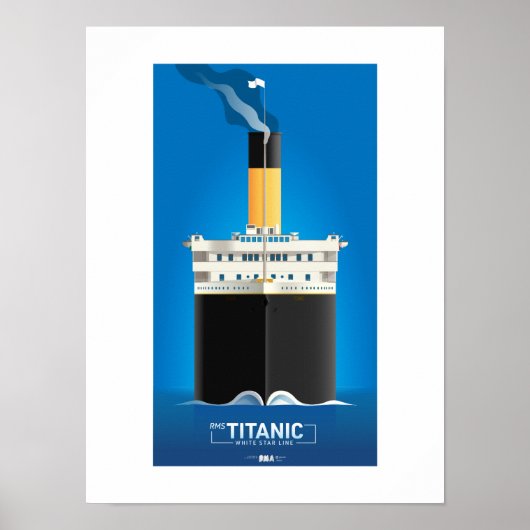 CLASSIC LINER SERIES - RMS Titanic Poster (Voorkant)