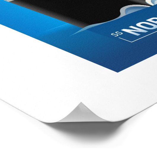 CLASSIC LINER SERIES - SS Normandie Poster (Hoek)