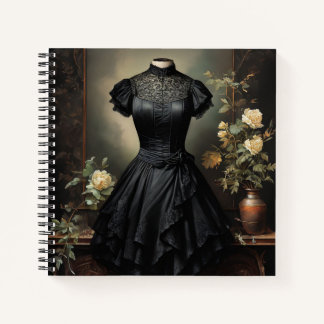 Classic Little Black Dress Mode Journal Notitieboek