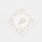 Classic Little Wild One Baby shower Toile Servet (Hoek)