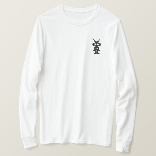 Classic logo BLACK PRINT T-shirt (Design voorkant)