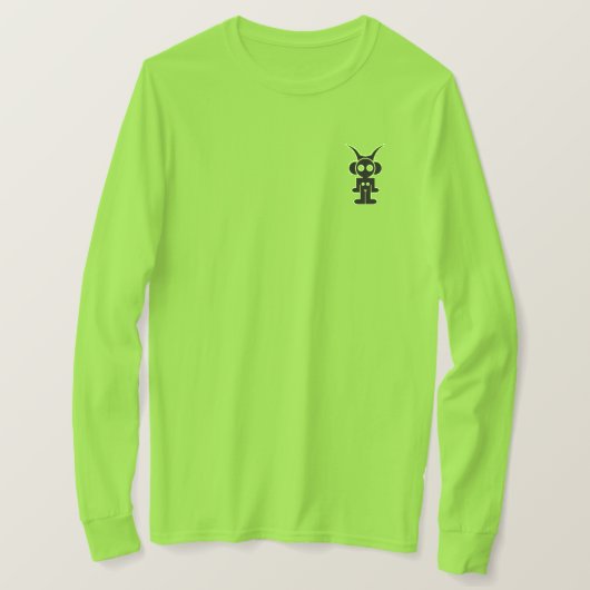 Classic logo BLACK PRINT T-shirt (Design voorkant)