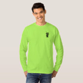 Classic logo BLACK PRINT T-shirt (Voorkant volledig)