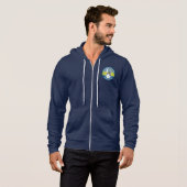 Classic Logo DEJA Zip Hoodie (Voorkant volledig)