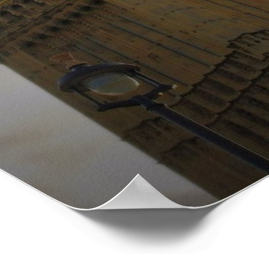 Classic London - Boadicea Statue - Big Ben Poster (Hoek)