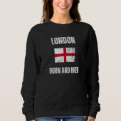 Classic London Born And Bred England Flag Men Wome Trui (Voorkant)