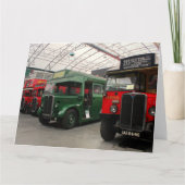 Classic London Buses Kaart (Voorkant)