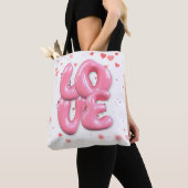 Classic LOVE Canvas Tote Tote Bag (Dichtbij)